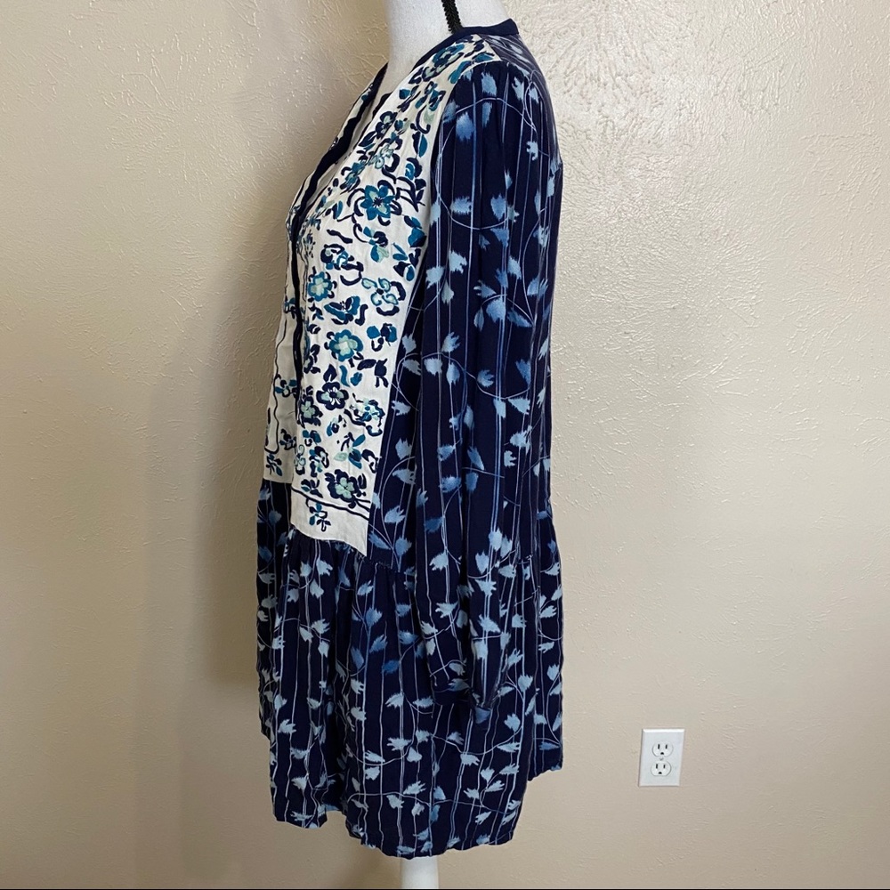 Anthropologie Tiny Semele Embroidered Floral Dress - Picture 5 of 11